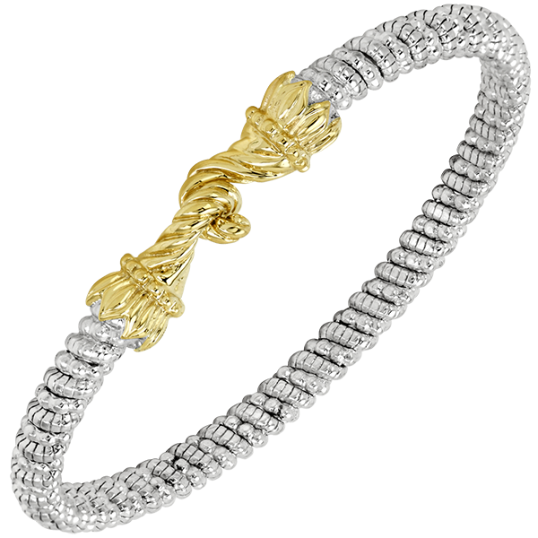 Vahan - 14K Gold & Sterling Silver Bracelet