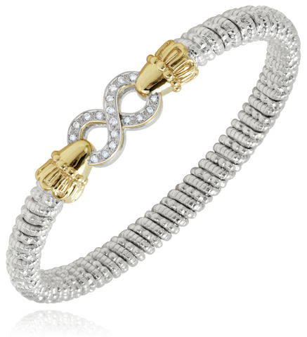 Vahan - 14K Gold & Sterling Silver Diamond Bracelet - Kuhn's Jewelers - 22823D06