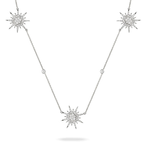Doves - 18K WG Diamond Necklace