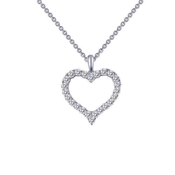 Lassaire Diamond Open Heart Necklace – Kuhn's Jewelers