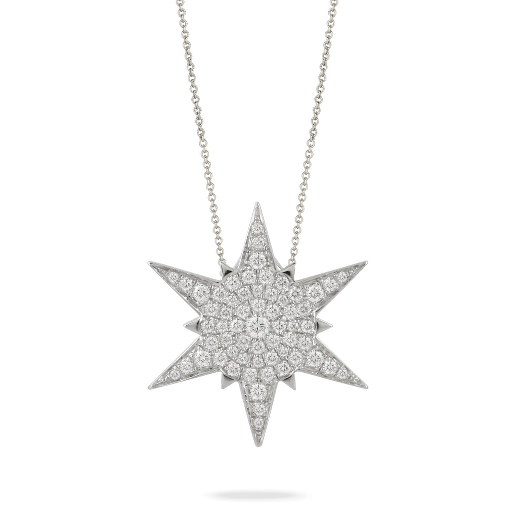 18K WG Diamond Pendant