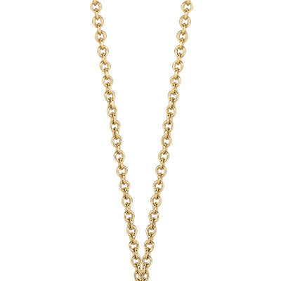 DOVES 18K 18-inch Gold Link Chain