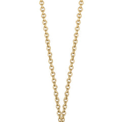 DOVES 18K 18-inch Gold Link Chain