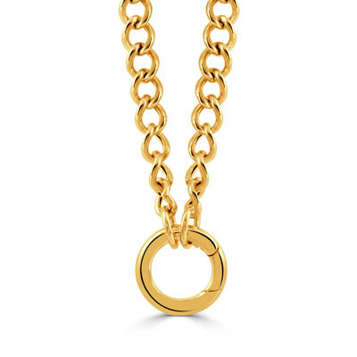DOVES 14K Fancy Link Chain