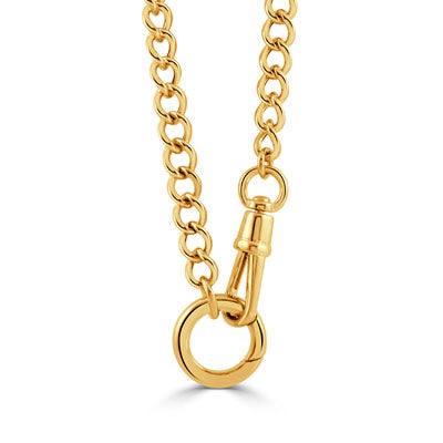 DOVES 14K Yellow Gold FancyLink Chain