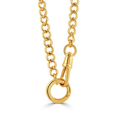 DOVES 14K Yellow Gold FancyLink Chain