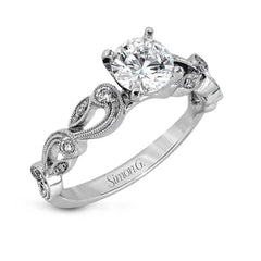 WG Trellis Diamond Engagement Ring