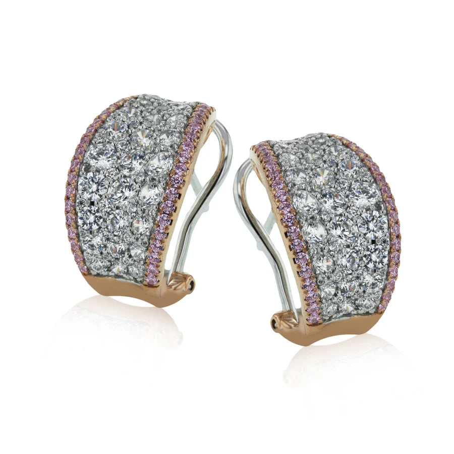 Simon G 18K Diamond Earrings