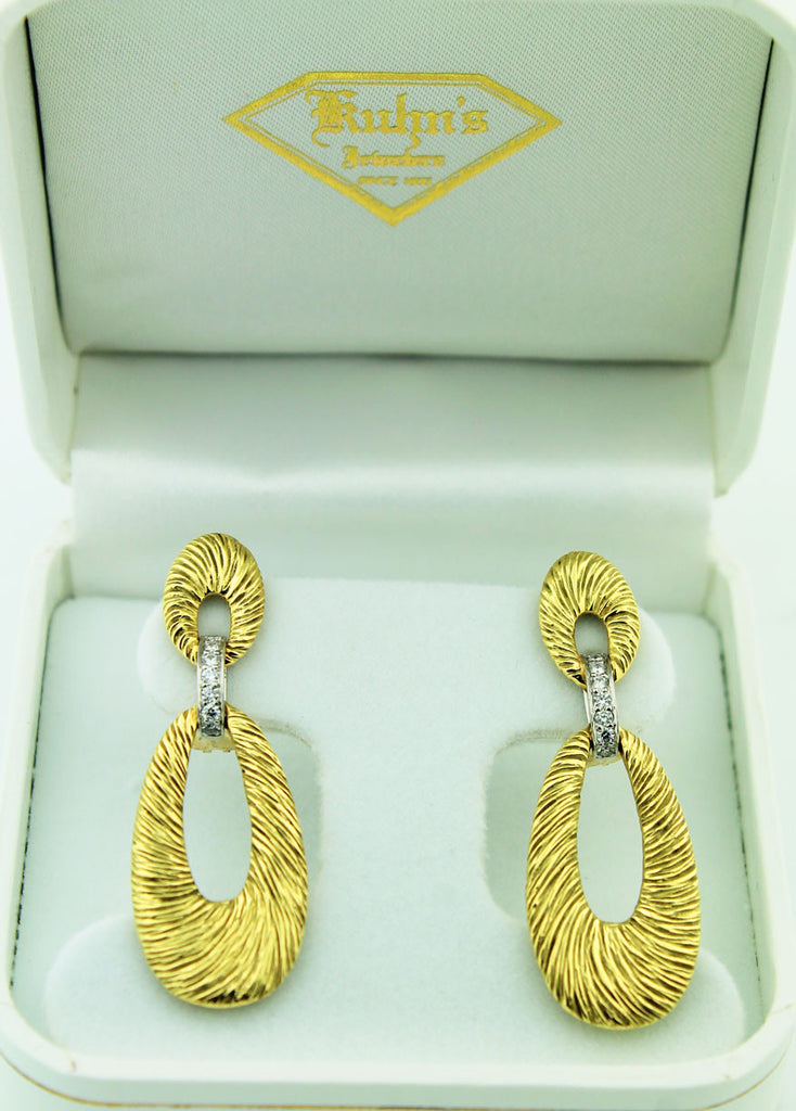 Gold & Diamond Earrings - Kuhn's Jewelers