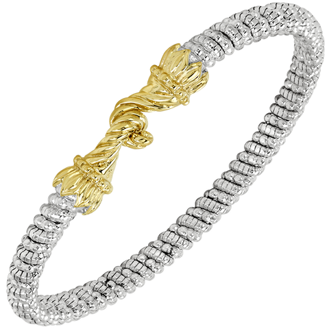 Vahan - 14K Gold & Sterling Silver Bracelet