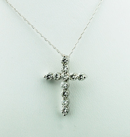 Diamond Cross Pendant Necklace - Kuhn's Jewelers