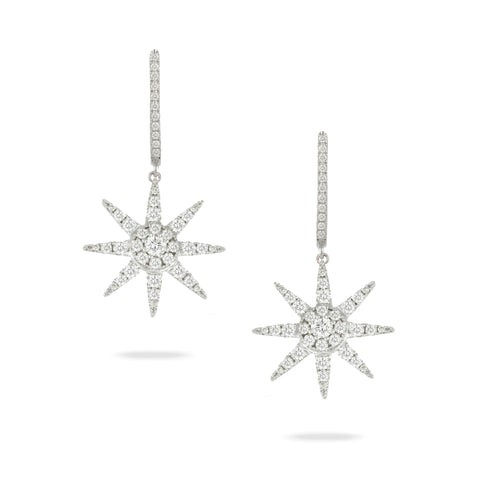 Doves - 18K WG Diamond Earrings