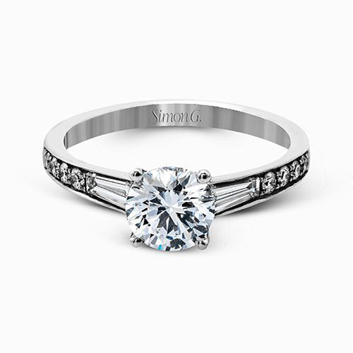 18K White Gold Diamond wedding set