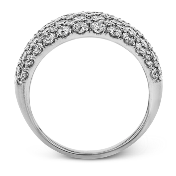 18K White Gold Anniversary Band