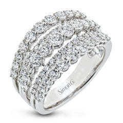 Simon G - 18K WG Diamond Band