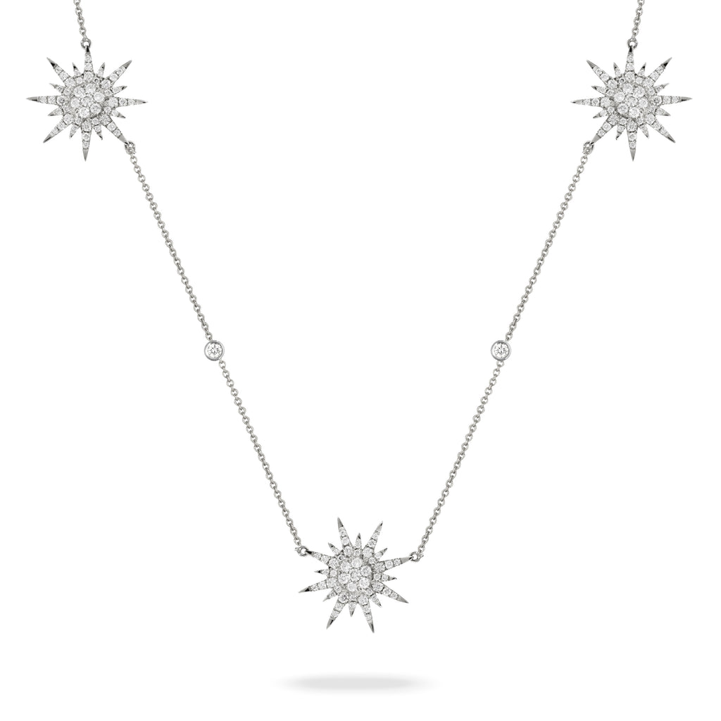 Doves - 18K WG Diamond Necklace