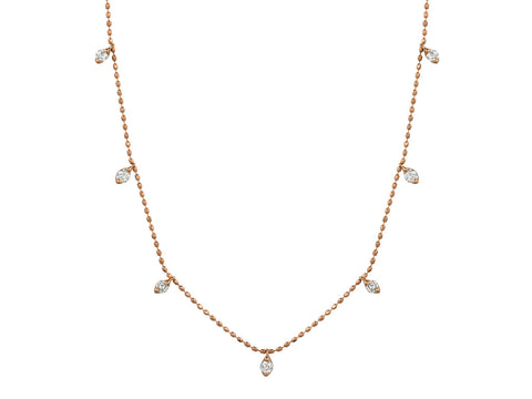 Rose Gold Cleopatra Style Necklace
