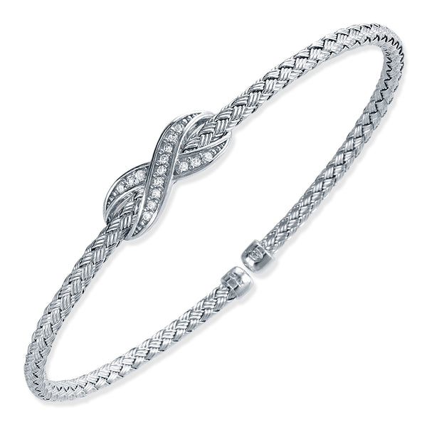 Crystal Infinity Design Bracelet