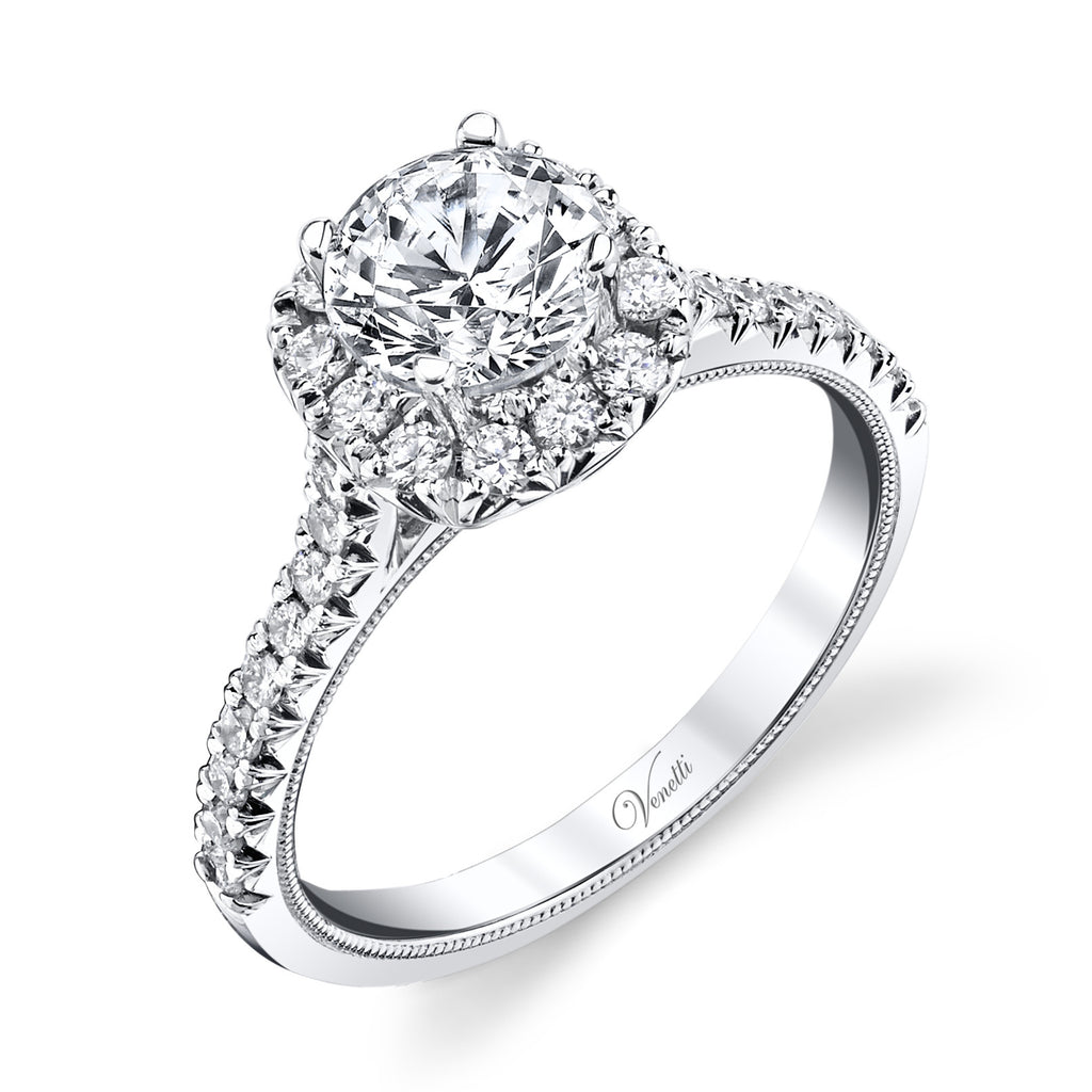Cathedral Halo Setting - Kuhn's Jewelers