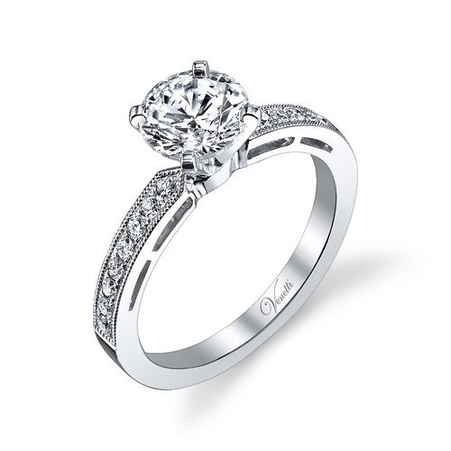 14K White Gold Solitaire - Kuhn's Jewelers - 1